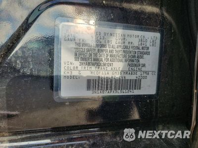 Zdjęcie 13 z 13 samochodu: 2013 NISSAN SENTRA S VIN:3N1AB7APXDL561241 - miniatura
