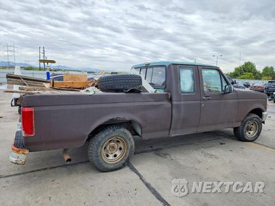 Trzecie zdjęcie samochodu z tyłu: 1992 FORD F150 VIN:1FTEX14Y6NKB44591 - miniatura