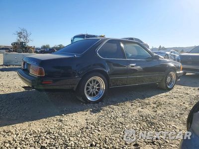 Trzecie zdjęcie samochodu z tyłu: 1989 BMW 635 CSI AUTOMATIC VIN:WBAEC8413K3268652 - miniatura