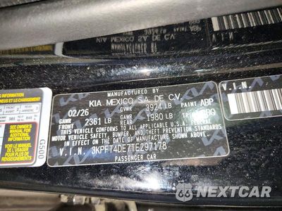 Zdjęcie 12 z 12 samochodu: 2026 KIA K4 LXS VIN:3KPFT4DE7TE297178 - miniatura