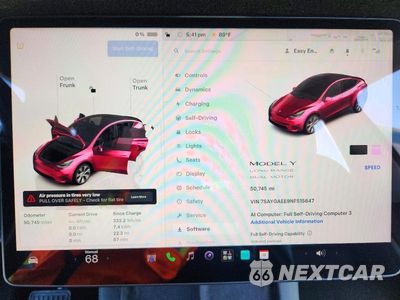 Zdjęcie 9 z 12 samochodu: 2022 TESLA MODEL Y VIN:7SAYGAEE9NF515647 - miniatura