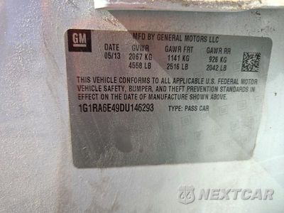 Zdjęcie 12 z 12 samochodu: 2013 CHEVROLET VOLT VIN:1G1RA6E49DU146293 - miniatura