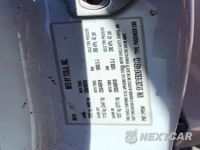 Zdjęcie 12 z 12 samochodu: 2019 TESLA MODEL 3 VIN:5YJ3E1EB2KF469173 - miniatura