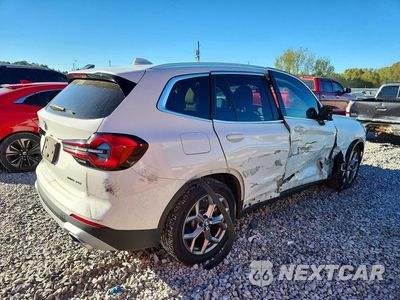 Trzecie zdjęcie samochodu z tyłu: 2022 BMW X3 XDRIVE30I VIN:5UX53DP08N9J91386 - miniatura
