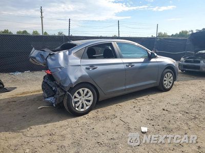 Trzecie zdjęcie samochodu z tyłu: 2019 HYUNDAI ACCENT SE VIN:3KPC24A31KE088641 - miniatura