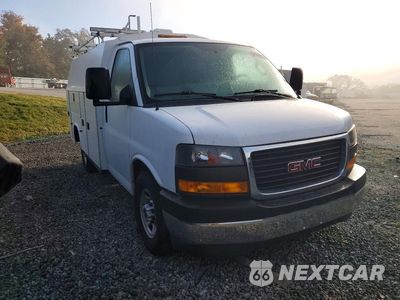 Czwarte zdjęcie samochodu z boku: 2018 GMC SAVANA CUTAWAY G3500 VIN:1GD07RFG8J1191047 - miniatura