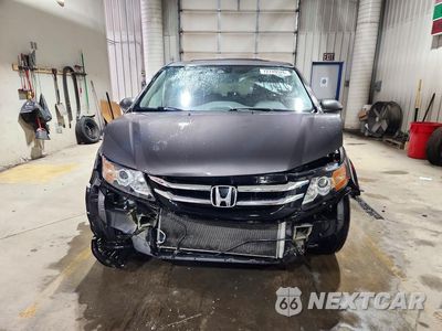 Piąte zdjęcie samochodu w środku: 2014 HONDA ODYSSEY EXL VIN:5FNRL5H68EB002298 - miniatura
