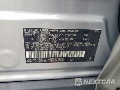 Zdjęcie 13 z 13 samochodu: 2021 TOYOTA RAV4 XLE VIN:2T3P1RFV1MC228000 - miniatura