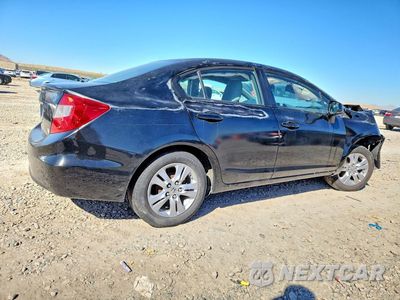 Trzecie zdjęcie samochodu z tyłu: 2012 HONDA CIVIC LX VIN:2HGFB2F56CH577488 - miniatura