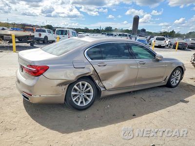 Trzecie zdjęcie samochodu z tyłu: 2017 BMW 740 I VIN:WBA7E2C54HG739469 - miniatura