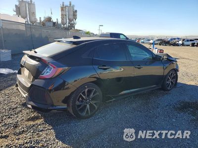 Trzecie zdjęcie samochodu z tyłu: 2017 HONDA CIVIC SPORT VIN:SHHFK7H41HU428403 - miniatura
