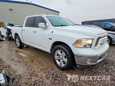 Czwarte zdjęcie samochodu z boku: 2018 RAM 1500 SLT VIN:1C6RR6LT6JS333743 - miniatura