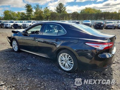 Drugie zdjęcie samochodu z przodu: 2018 TOYOTA CAMRY HYBRID XLE VIN:4T1B21HK4JU504670 - miniatura