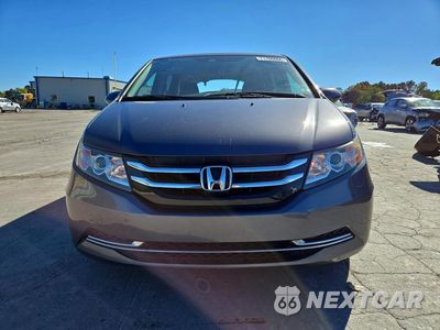 Piąte zdjęcie samochodu w środku: 2017 HONDA ODYSSEY EXL VIN:5FNRL5H60HB007810 - miniatura