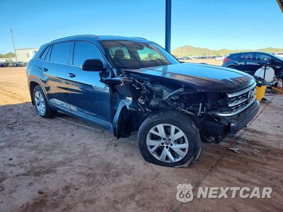 Czwarte zdjęcie samochodu z boku: 2020 VOLKSWAGEN ATLAS CROSS SPORT S VIN:1V2AC2CA0LC200583 - miniatura