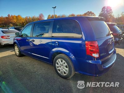 Drugie zdjęcie samochodu z przodu: 2019 DODGE GRAND CARAVAN SE VIN:2C4RDGBG0KR500991 - miniatura