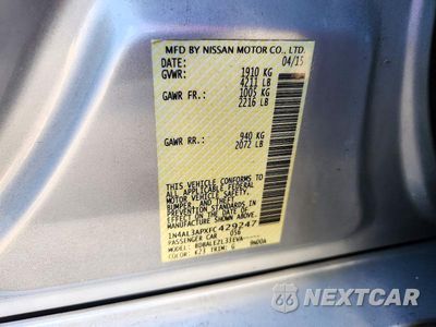 Zdjęcie 12 z 12 samochodu: 2015 NISSAN ALTIMA 2.5 S VIN:1N4AL3APXFC429247 - miniatura