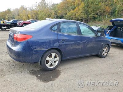 Trzecie zdjęcie samochodu z tyłu: 2007 HYUNDAI ELANTRA VIN:KMHDU46DX7U127361 - miniatura