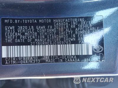 Zdjęcie 13 z 13 samochodu: 2018 TOYOTA COROLLA L VIN:2T1BURHE6JC969763 - miniatura