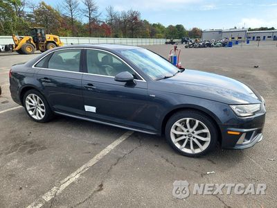 Czwarte zdjęcie samochodu z boku: 2019 AUDI A4 PREMIUM VIN:WAUDNAF46KA117112 - miniatura