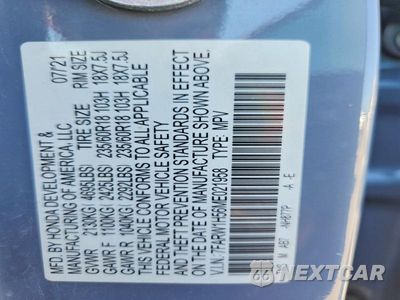 Zdjęcie 12 z 12 samochodu: 2021 HONDA CR-V EX VIN:7FARW1H56ME021958 - miniatura