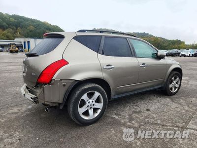 Trzecie zdjęcie samochodu z tyłu: 2004 NISSAN MURANO SL VIN:JN8AZ08W84W302985 - miniatura