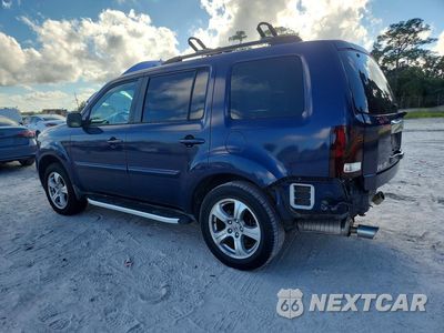 Drugie zdjęcie samochodu z przodu: 2013 HONDA PILOT EXLN VIN:5FNYF3H77DB015400 - miniatura