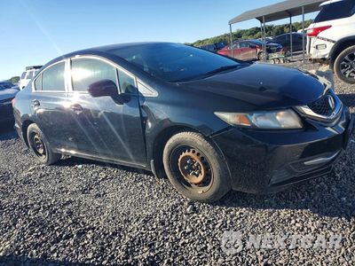Czwarte zdjęcie samochodu z boku: 2014 HONDA CIVIC VIN:19XFB2F57EE019811 - miniatura