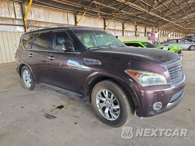 Czwarte zdjęcie samochodu z boku: 2011 INFINITI QX56 BASE VIN:JN8AZ2NFXB9500818 - miniatura