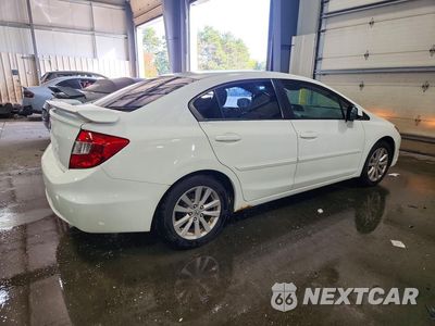 Trzecie zdjęcie samochodu z tyłu: 2012 HONDA CIVIC EXL VIN:2HGFB2F94CH548400 - miniatura