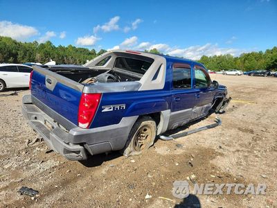 Trzecie zdjęcie samochodu z tyłu: 2003 CHEVROLET AVALANCHE C1500 VIN:3GNEC13T63G173361 - miniatura