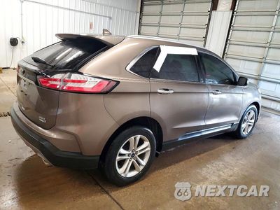 Trzecie zdjęcie samochodu z tyłu: 2019 FORD EDGE SEL VIN:2FMPK4J98KBC70930 - miniatura