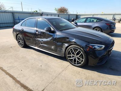 Czwarte zdjęcie samochodu z boku: 2023 MERCEDES-BENZ C 300 VIN:W1KAF4GB4PR091352 - miniatura