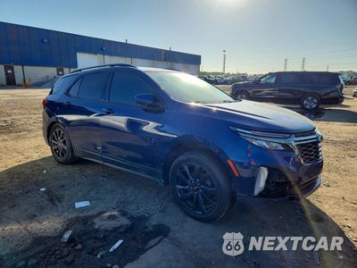 Czwarte zdjęcie samochodu z boku: 2022 CHEVROLET EQUINOX RS VIN:3GNAXMEV2NS171707 - miniatura