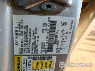 Zdjęcie 12 z 12 samochodu: 2019 FORD FUSION SEL VIN:3FA6P0CD6KR180517 - miniatura