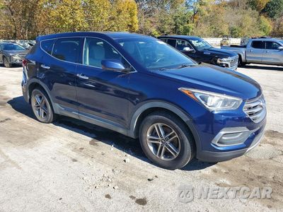 Czwarte zdjęcie samochodu z boku: 2018 HYUNDAI SANTA FE SPORT 2.4L VIN:5XYZTDLBXJG533777 - miniatura