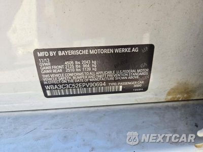 Zdjęcie 12 z 12 samochodu: 2014 BMW 320 I XDRIVE VIN:WBA3C3C52EPV90694 - miniatura