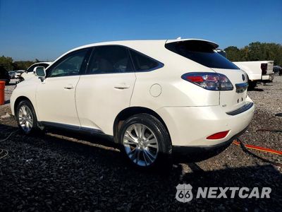 Drugie zdjęcie samochodu z przodu: 2012 LEXUS RX 450H VIN:JTJZB1BA4C2406852 - miniatura