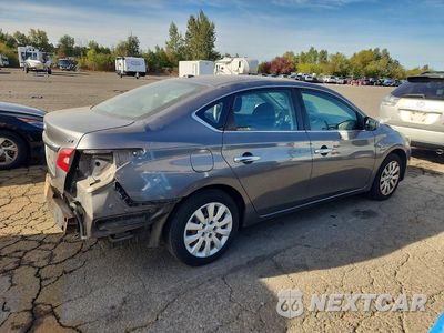 Trzecie zdjęcie samochodu z tyłu: 2017 NISSAN SENTRA SV VIN:3N1AB7AP3HL696423 - miniatura