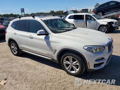 Czwarte zdjęcie samochodu z boku: 2018 BMW X3 XDRIVE30I VIN:5UXTR9C58JLD64232 - miniatura