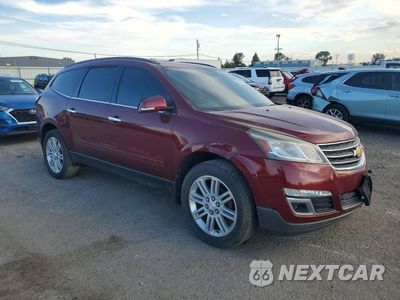 Czwarte zdjęcie samochodu z boku: 2015 CHEVROLET TRAVERSE LT VIN:1GNKVGKD6FJ390115 - miniatura