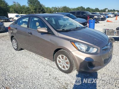 Czwarte zdjęcie samochodu z boku: 2012 HYUNDAI ACCENT GLS VIN:KMHCT4AE3CU094289 - miniatura