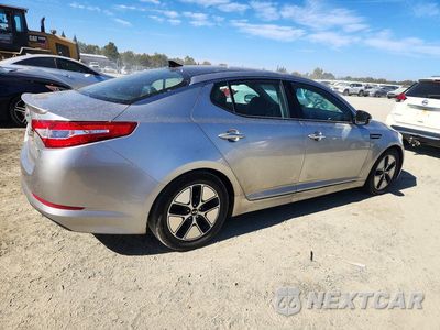 Trzecie zdjęcie samochodu z tyłu: 2013 KIA OPTIMA HYBRID VIN:KNAGM4ADXD5043147 - miniatura