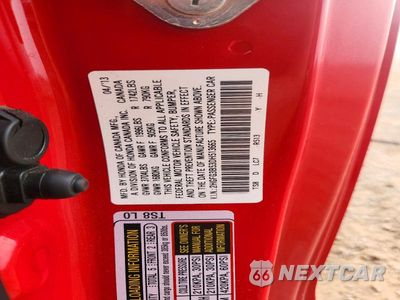 Zdjęcie 12 z 12 samochodu: 2013 HONDA CIVIC LX VIN:2HGFG3B53DH513665 - miniatura