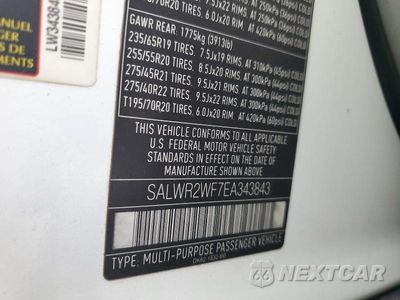 Zdjęcie 14 z 14 samochodu: 2014 LAND ROVER RANGE ROVER SPORT HSE VIN:SALWR2WF7EA343843 - miniatura