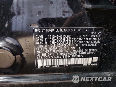 Zdjęcie 13 z 13 samochodu: 2025 HONDA HR-V LX VIN:3CZRZ2H31SM783704 - miniatura
