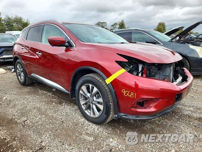 Czwarte zdjęcie samochodu z boku: 2018 NISSAN MURANO SL VIN:5N1AZ2MH0JN153564 - miniatura