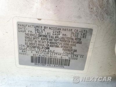 Zdjęcie 12 z 12 samochodu: 2020 NISSAN VERSA SR VIN:3N1CN8FV0LL812506 - miniatura