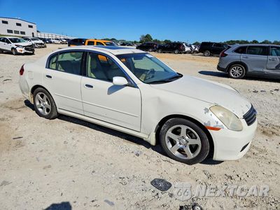 Czwarte zdjęcie samochodu z boku: 2006 INFINITI G35 BASE VIN:JNKCV51E06M514243 - miniatura