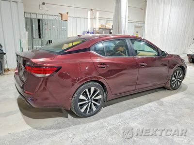Trzecie zdjęcie samochodu z tyłu: 2022 NISSAN SENTRA SV VIN:3N1AB8CV1NY246415 - miniatura